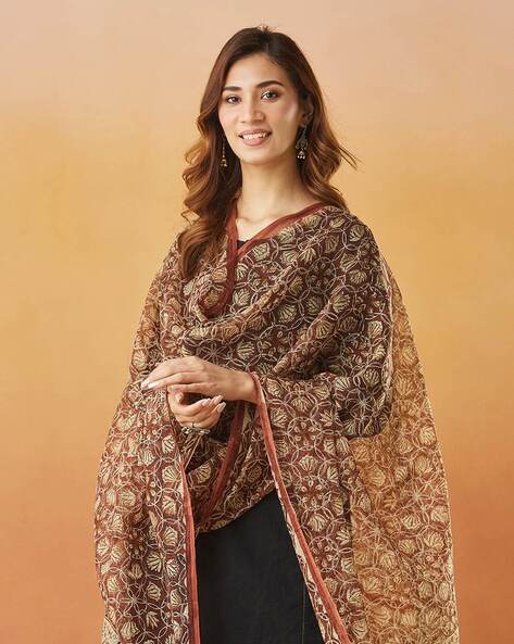 Women Printed Dupatta Price in India