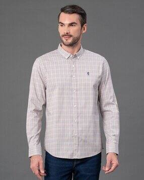 red tape Men Checked Regular Fit Shirt-picture-11
