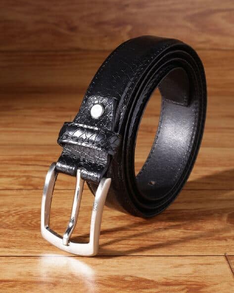 Buy Black Belts for Men by Peter England Online