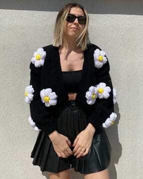 sugercandy Regular Crochet Cardigan-picture-38