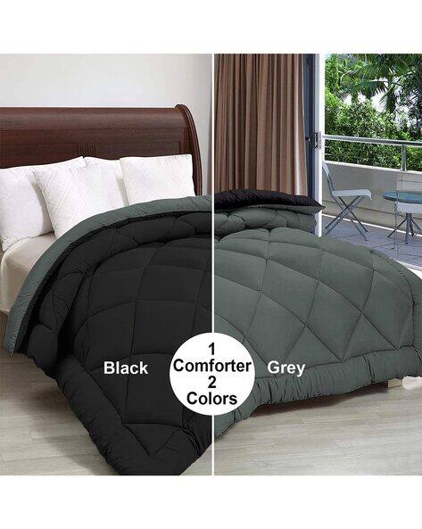 Buy Black Blankets, Dohars Quilts for Home Kitchen by PUMPUM