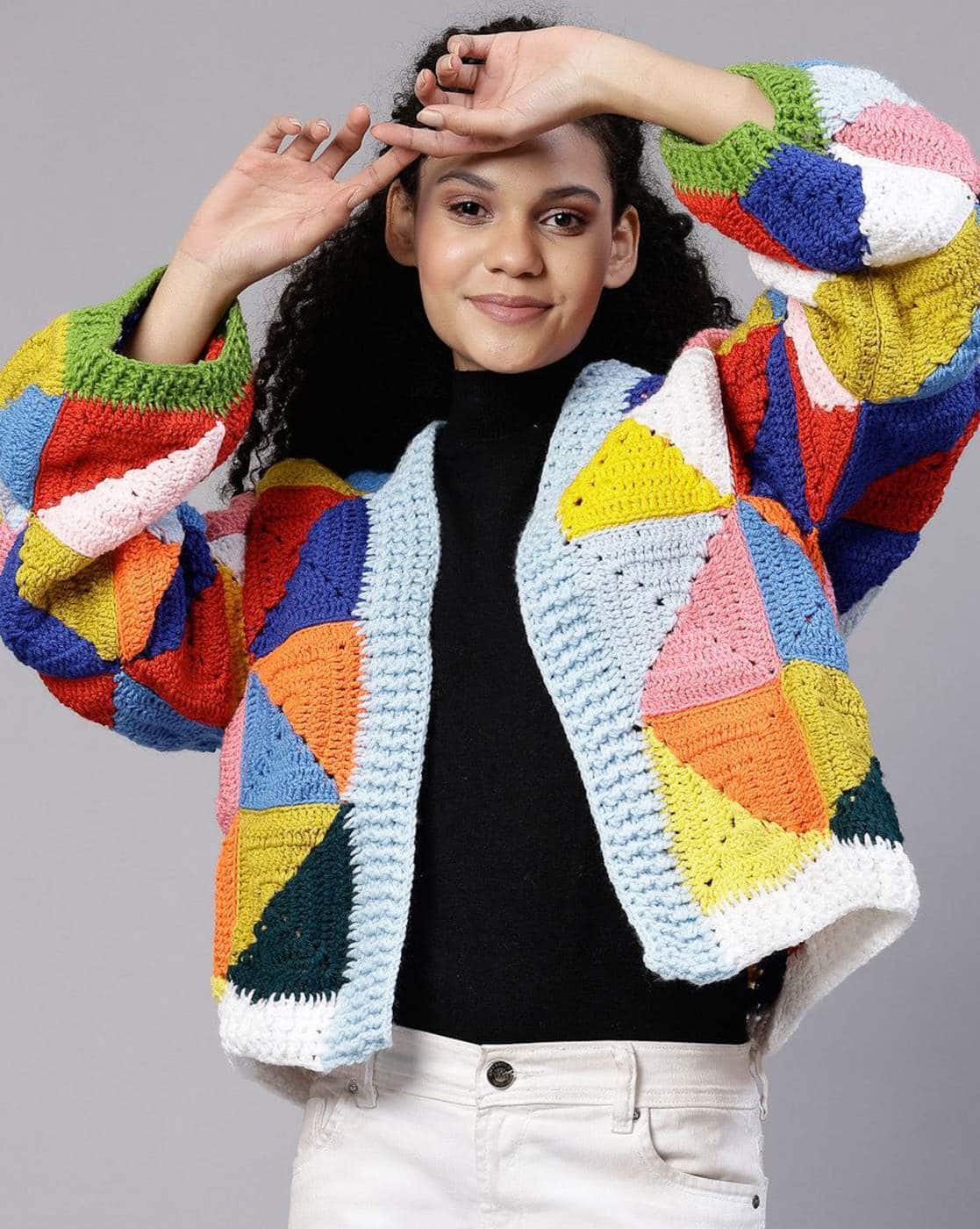 Buy Multi Sweaters & Cardigans for Women by Sugercandy Online