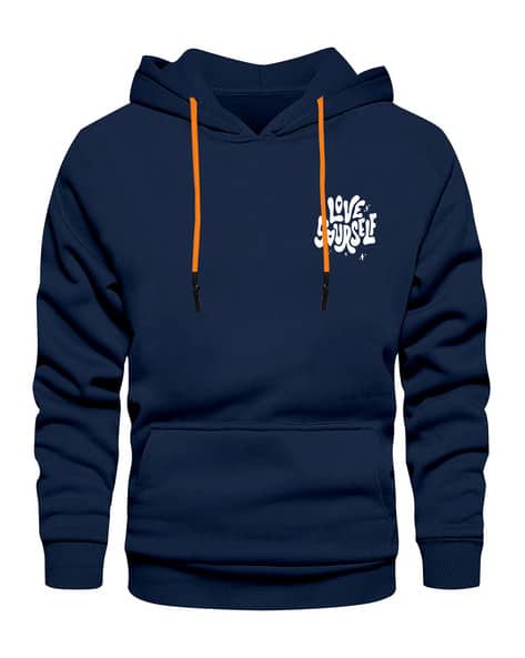 Men Regular Fit Hoodie