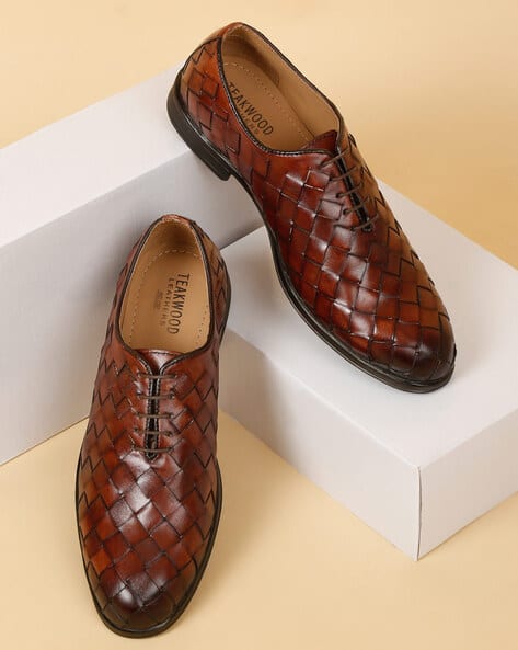 Buy Black Formal Shoes for Men by TEAKWOOD LEATHERS Online