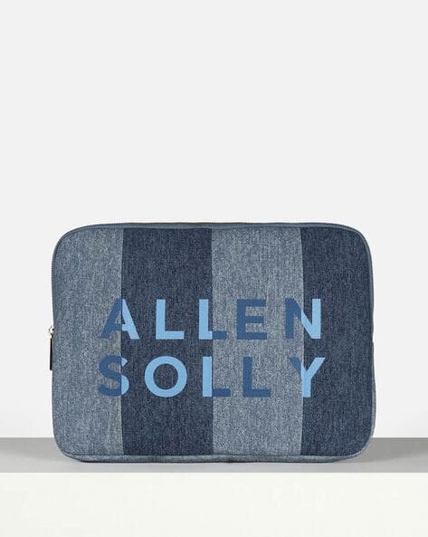 ALLEN SOLLY Micro Print Laptop Bag