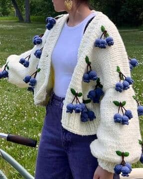 トップス RITSUKO KARITA sherbet sleeve cardigan dsc07566_0.jpg