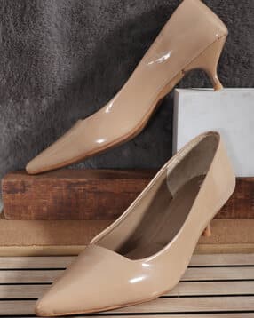 carlton london Women Slip-On Kitten Heeled Shoes-picture-14