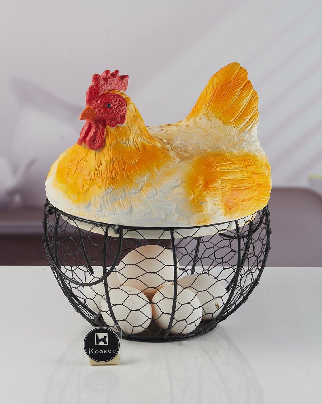 その他 Egg chicken Buy Kookee Hen-Shaped Mesh Egg Storage Online | Ajio.com