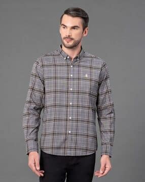 red tape Men Checked Regular Fit Shirt-picture-28