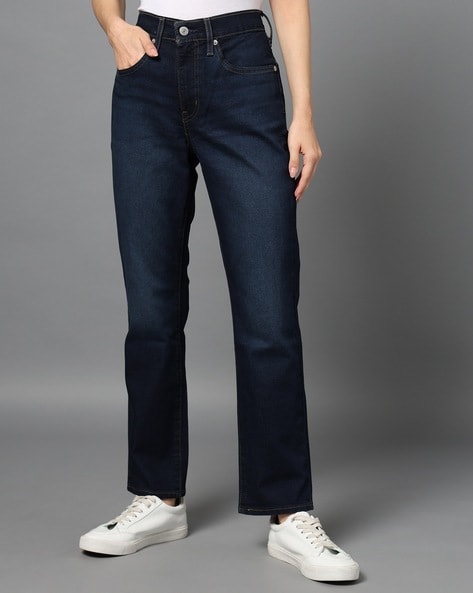 Levi's slimming straight leg jeans best sale