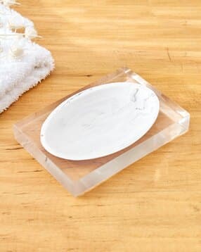 home centre Aubree Carrara Polyresin Soap Dish-picture-33