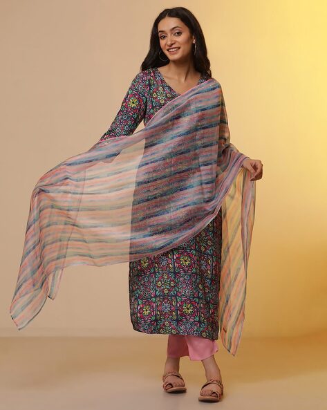 Aurelia Women Striped Dupatta