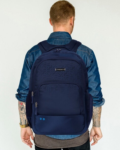 Mens navy backpack online