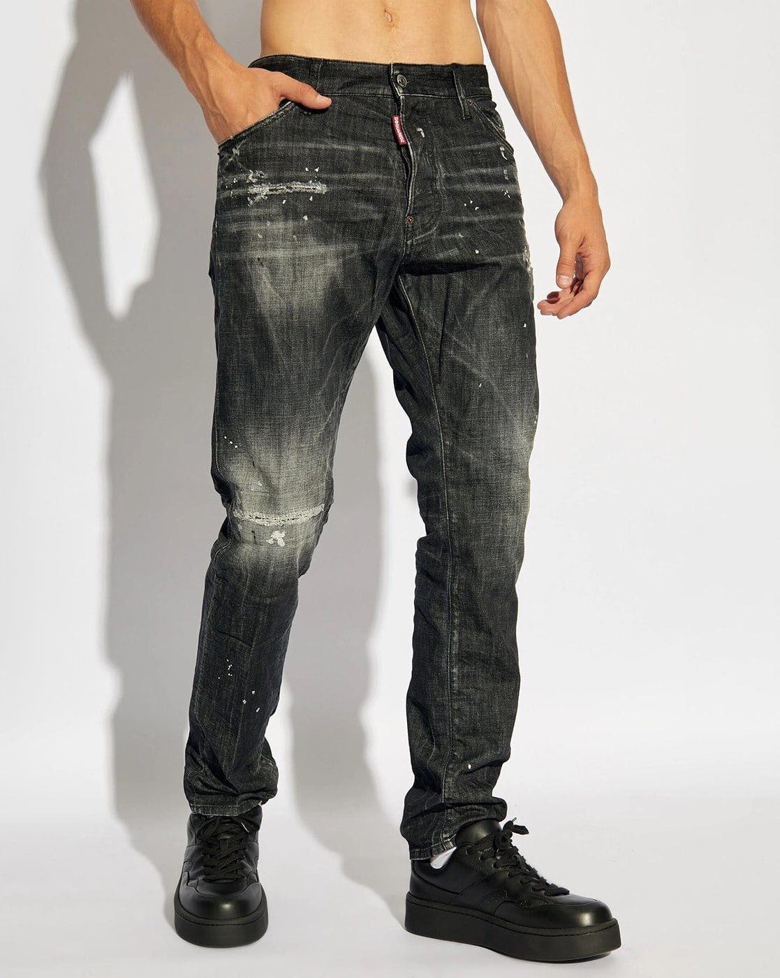 新品 Dsquared2 クールガイ 2019aw ペイント ペンキ 44 新品 Dsquared2 クールガイ 2019aw ペイント ペンキ 44 - メルカリ
