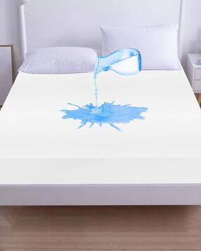 gadda co Terry cotton Ultra soft Breathable Waterproof Queen Bed Mattress protector Cover with Elastic 72 X 60 Inch (Queen Bed)-picture-37