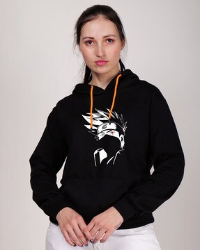 Buy Black Sweatshirt Hoodies for Women by Fashion And Youth Online Ajio