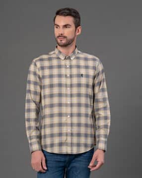 red tape Men Checked Regular Fit Shirt-picture-26