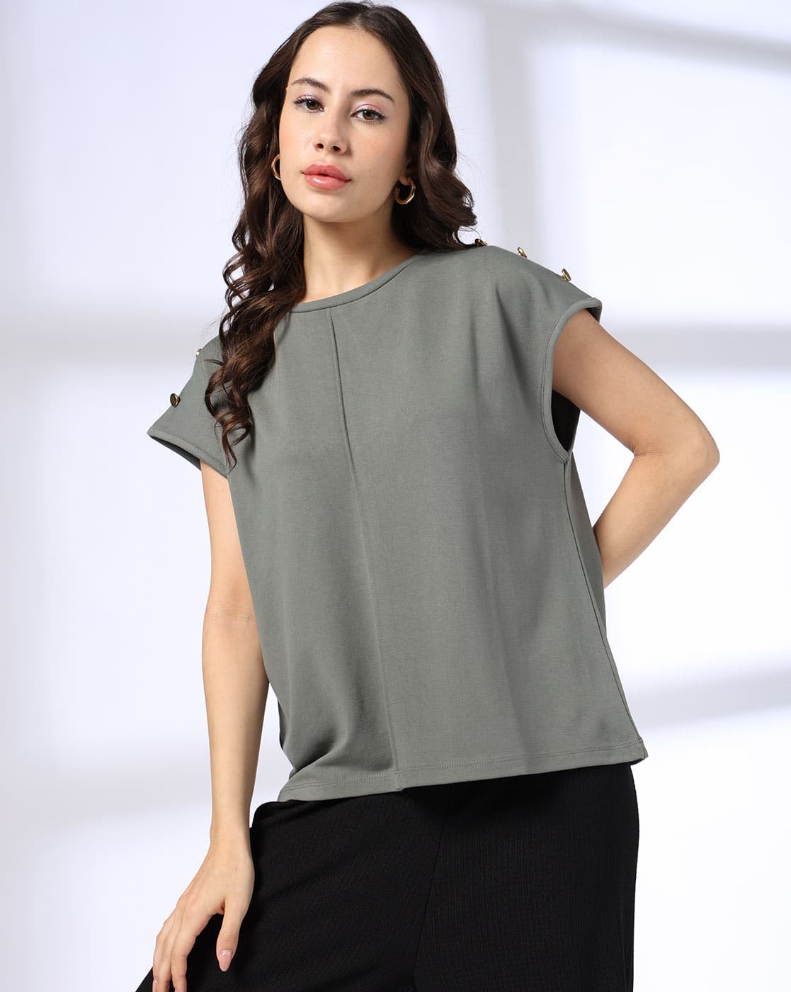 Buy Green Tshirts for Women by Fig Online | Ajio.com
