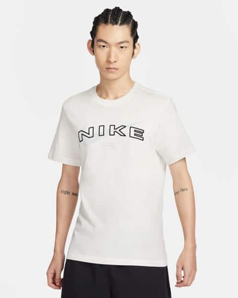 Men Brand Print Regular Fit Crew-Neck T-Shirt