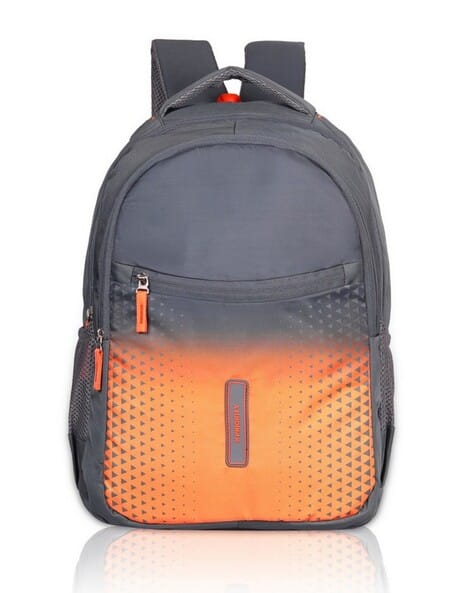 Priority Unisex Printed College Backpack with Raincover - 38L