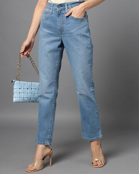 LEVI'S Women 724 Straight Fit High Rise Jeans