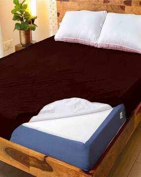 gadda co Terry cotton Ultra soft Breathable Waterproof Single Bed Mattress protector Cover with Elastic 75 X 36 Inch (Single Bed)-picture-15