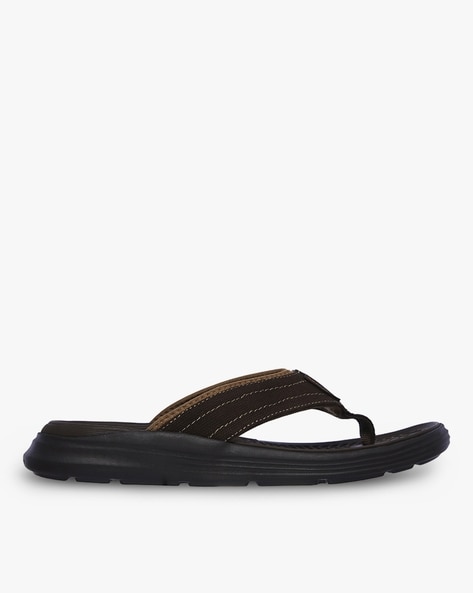 Skechers Men Sargo-Wolters Thong-Strap Flip-Flops