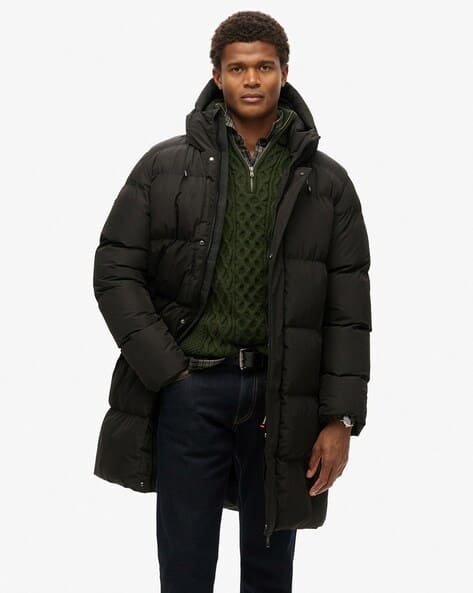 Men Relaxed Fit Sports Puffer Jacket