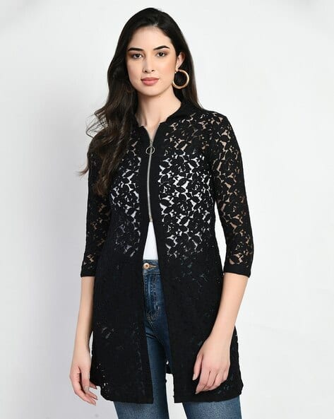 Buy Black Shrugs Jackets for Women by Rayware Online