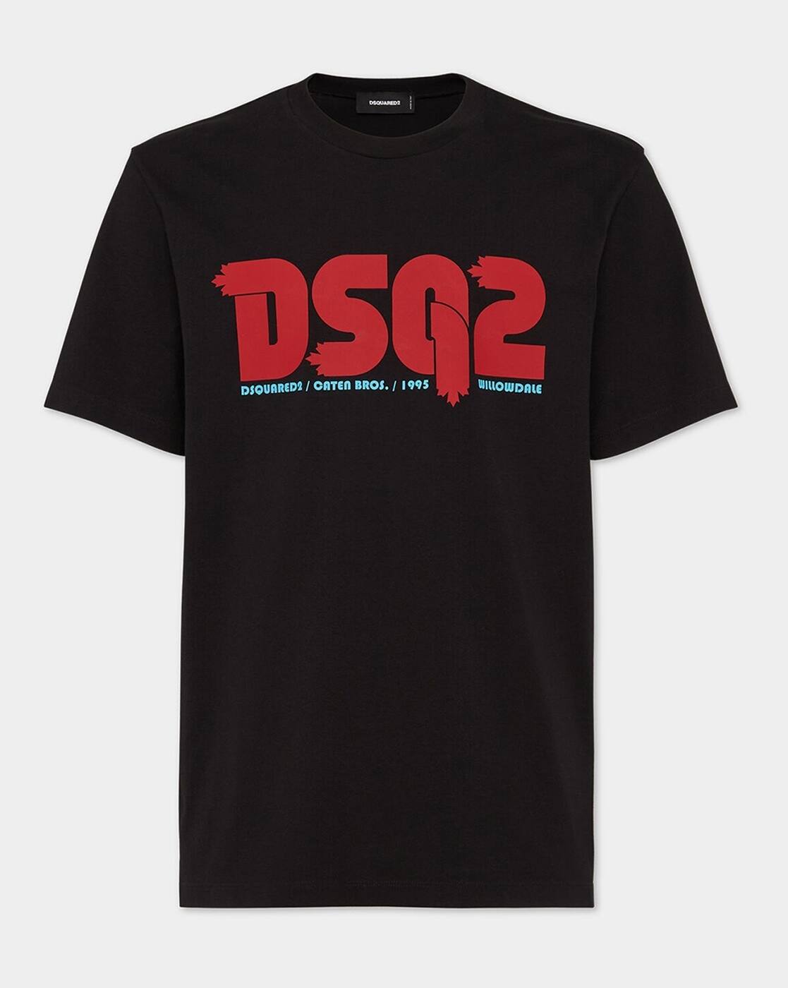 Buy Dsquared2 DSQ2 Logo Cotton Regular Fit Printed T-shirt