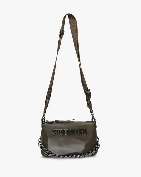 Women Bfin-V Crossbody Bag with Detachable Strap