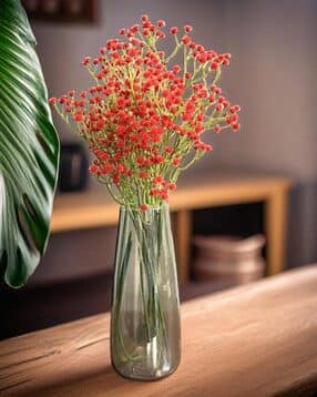 Pack of 6 Artificial Gypsophilia Flower Sticks-image-46