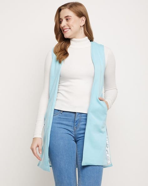 Women Front-Open Regular Fit Shrug