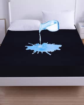 gadda co Terry Cotton Waterproof Double Mattress Protector-picture-25