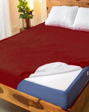 gadda co Waterproof Double Bed Mattress Protector Cover With Elastic-picture-10