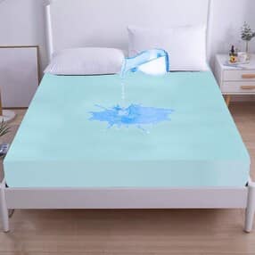 gadda co Terry cotton Ultra soft Breathable Waterproof King Bed Mattress protector Cover with Elastic 78 X 72 Inch (King Bed)-picture-38