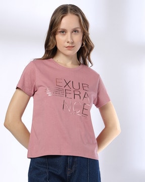 Women s Tshirts Online Low Price Offer on Tshirts for Women AJIO