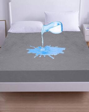 gadda co Terry cotton Ultra soft Breathable Waterproof Double Bed Mattress protector Cover with Elastic 72 X 75 Inch (King Bed)-picture-17