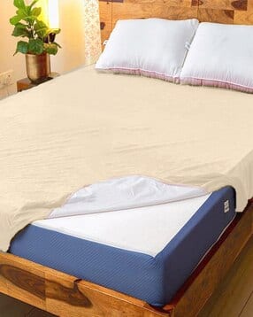 gadda co Terry cotton Ultra soft Breathable Waterproof Double Bed Mattress protector Cover with Elastic 72 X 75 Inch (King Bed)-picture-21