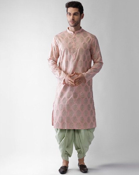 Men's kurta and dhoti pant set best sale