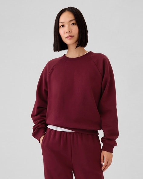 Gap Women Round-Neck Regular Fit Pullover