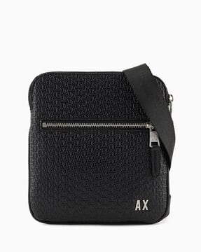 Buy ARMANI EXCHANGE Men Elba Messenger Bag with D Online | Ajio.com