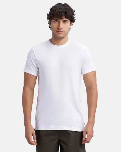 MC06 Super Combed Cotton Sleeved Inner T Shirt with Extended Length for Easy Tuck