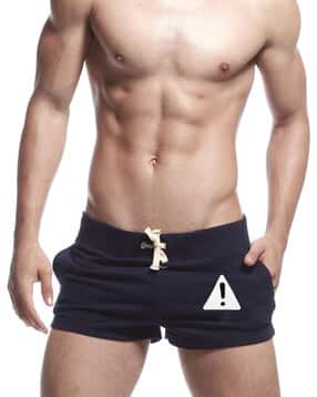 south city Men Graphic Print Regular Fit Knit Shorts-picture-19
