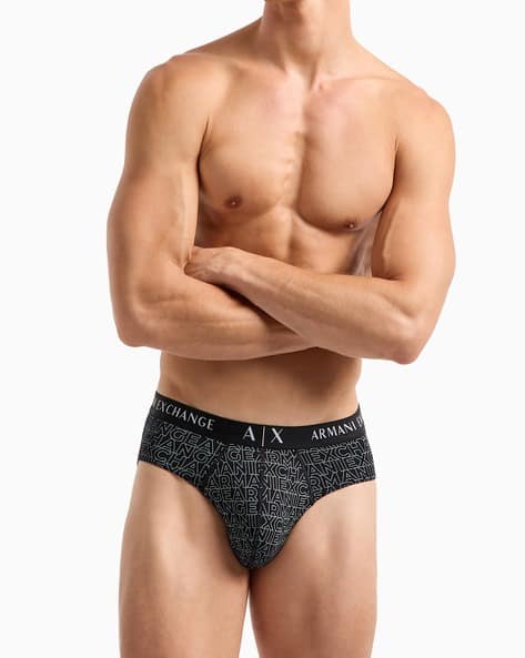 Buy Blue White Briefs for Men by ARMANI EXCHANGE Online