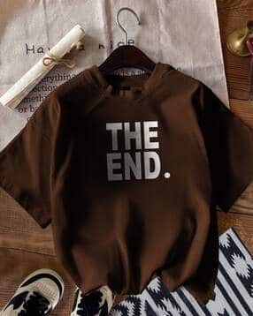 togs & terre Women Typographic Print Oversized Fit T-Shirt-picture-37