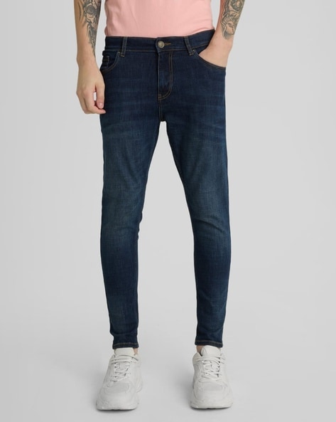 Men Mid-Rise Skinny Jeans