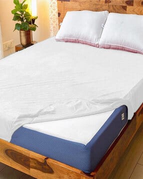 gadda co Terry cotton Ultra soft Breathable Waterproof Single Bed Mattress protector Cover with Elastic 72 X 36 Inch (Single Bed)-picture-32