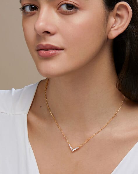Minutiae Women Gold-Plated Necklace
