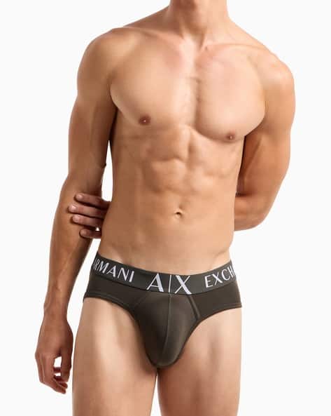 Men Boxers with Logo Waistband